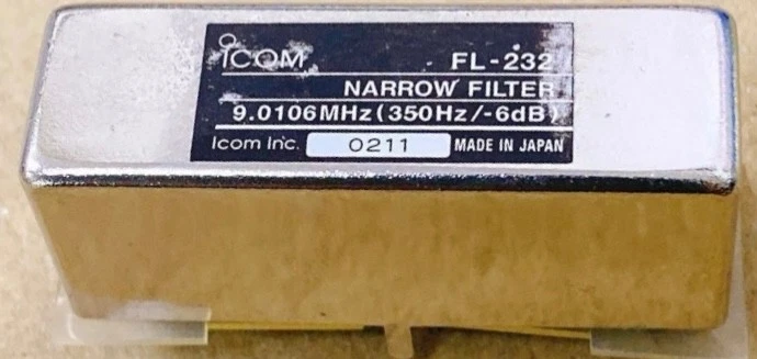 アイコム FL-223 SSB ナローフィルター Buy Icom FL-223 | 1.9 KHz/-6dB Filter SSB Narrow (9MHz IF)