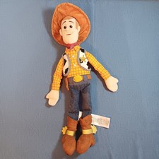 Disney Store Woody Plush Toy Story Stuffed Animal Sheriff Cowboy Doll 15" Bonnie