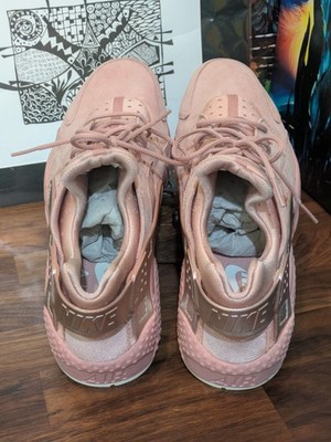 Nike Air Huarache Premium Rust Pink Men's Low Top Sneakers 704830-601