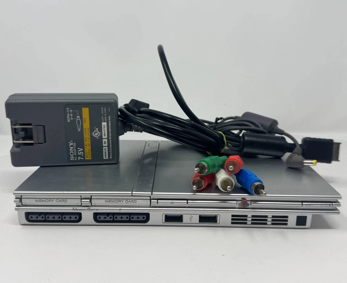 Sony PlayStation 2 - Slim NTSC-U/C (US/Canada) Silver Consoles for