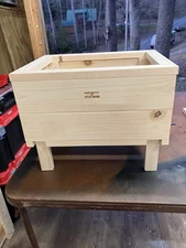 This Is A Handcrafted Flower Box/planter. With My Own Idea.