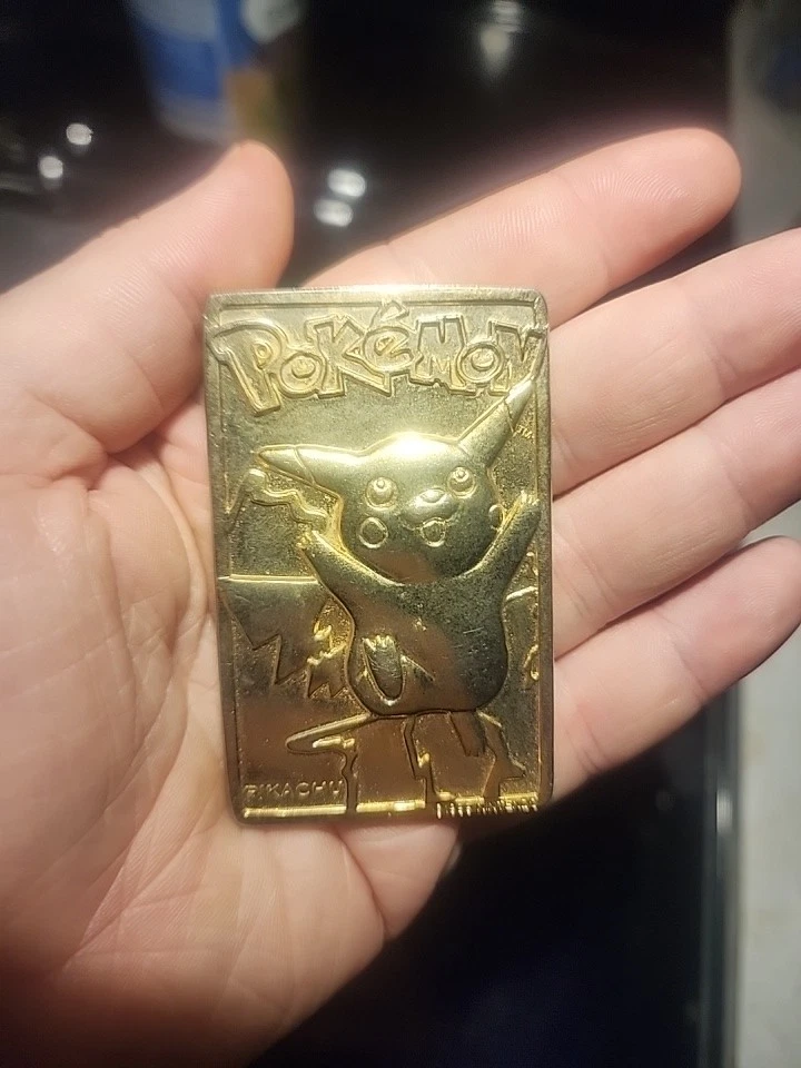 Pokemon 23K ゴールドカードBurger King ピカチュウ Burger King 23kt Gold Plated Pokemon Cards Complete Set Plus Extra
