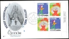🍁Canada   #674/675 LRpb   "Santa Claus/Skater"  Brand New  1975 Fleetwood Cover