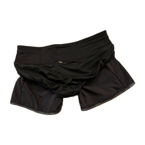 Pantalones Cortos Atléticos Lululemon Super Lindos Negros Talla 8 - Imagen 5 de 9