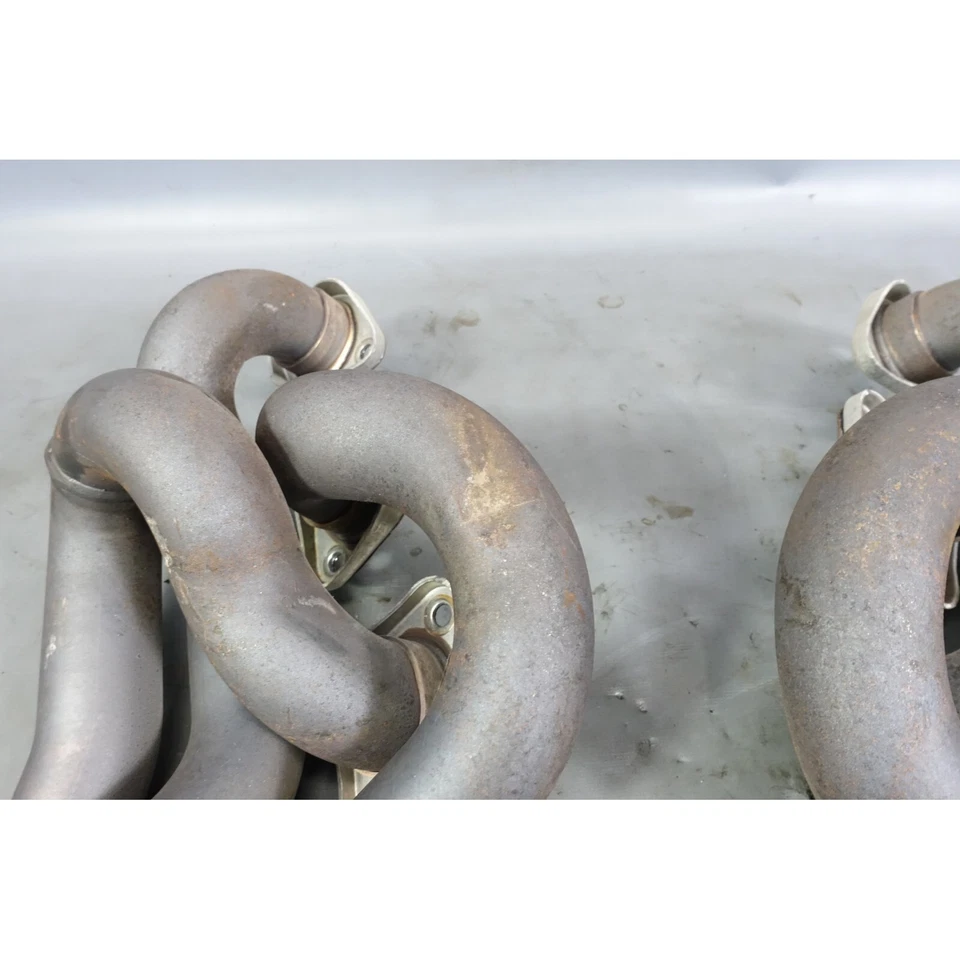 Par de cabezales colector de escape de fábrica dañado 08-10 BMW E90 M3 ///M S65 V8 FABRICANTE DE EQUIPOS ORIGINALES Foto 4 de 4