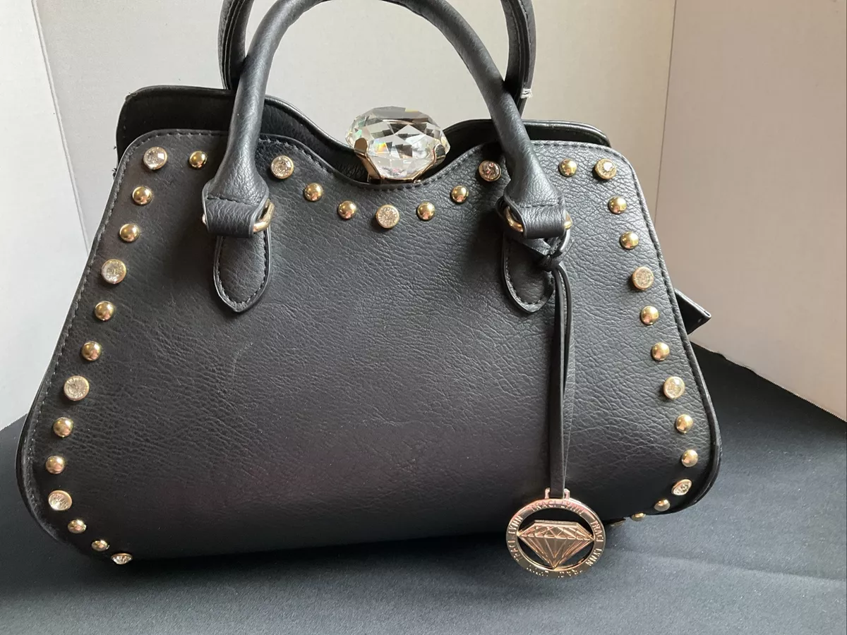 Diamond studded purse hot sale