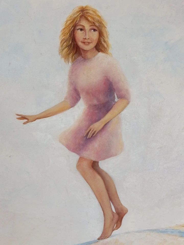 Original Vintage. Oil On Canvas, Hayle. St Ives, Margaret Ryan, 1984,Cornwall. - image 3 of 4