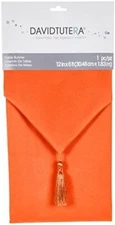 Darice David Tutera Cloth Table Runner - ORANGE | 12 by 72 inches