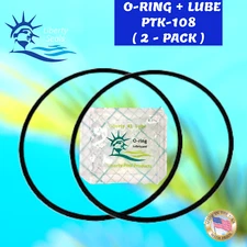  Sand Filter Cover O-ring For Sea Rite Fits  PTK-108 By Liberty Seals 2-PACK