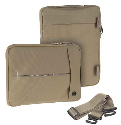 Universal Travel Case Tasche f Archos GamePad 2 Hülle Etui braun