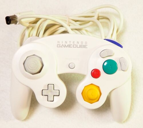 Nintendo GameCube Controller WHITE Official GC Wii Japan DOL-003 - Pre Owned - - Picture 1 of 12