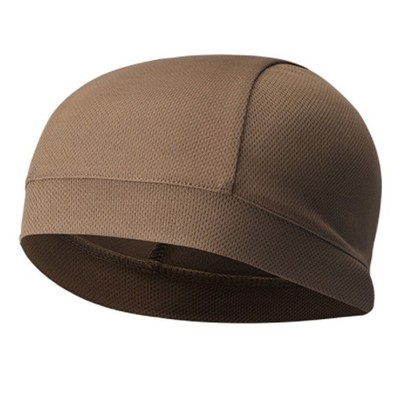 Breathable Cycling Skull Cap Helmet Lining Outdoor Sport Equipment (Camel) DE