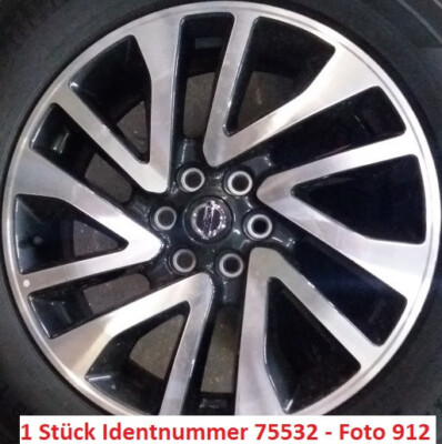 Nissan Navara 18''Zoll Alufelge original 4JA6A 54862 1 Stück (912)