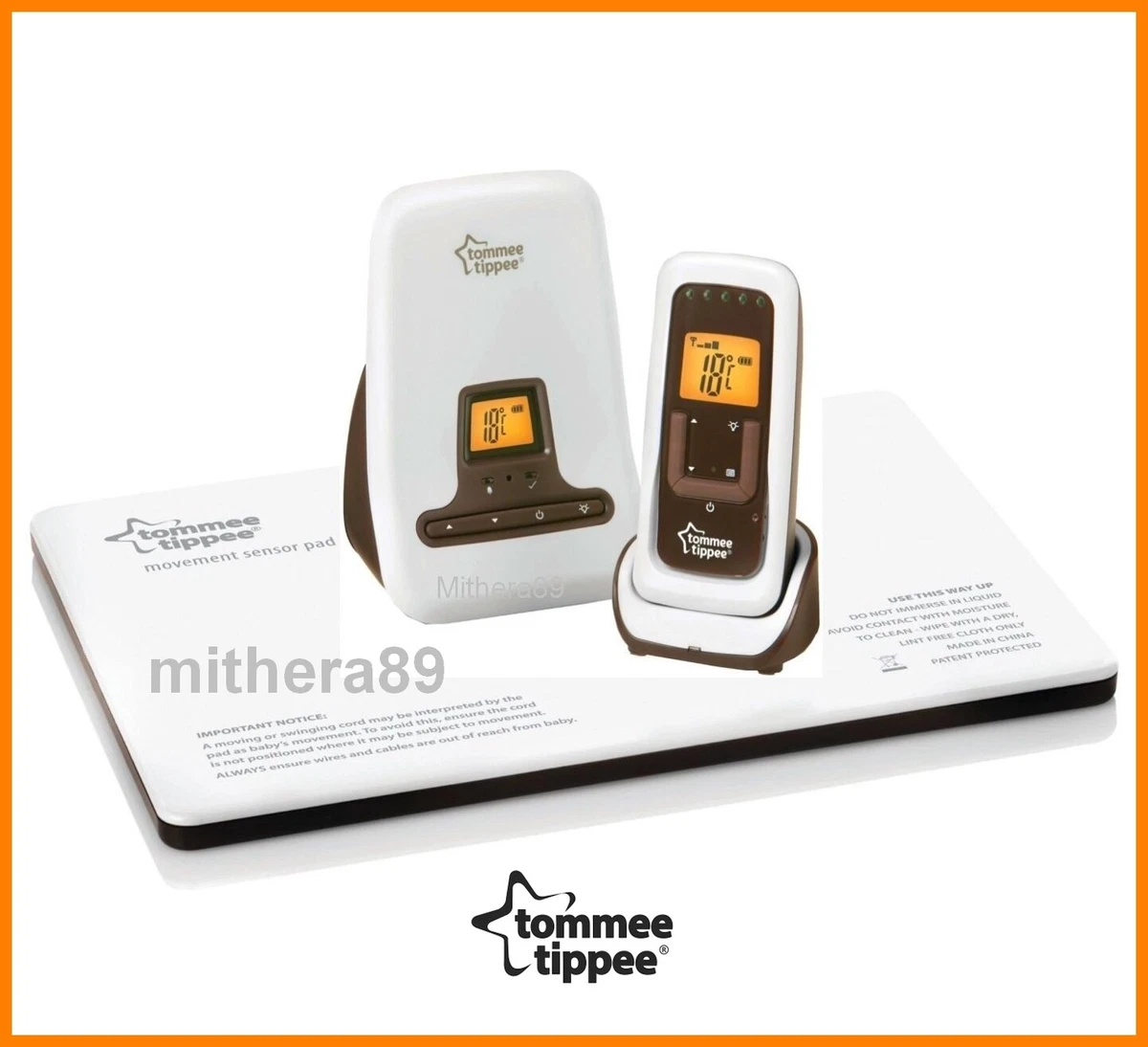Tommee tippee digital video hotsell movement and sound monitor