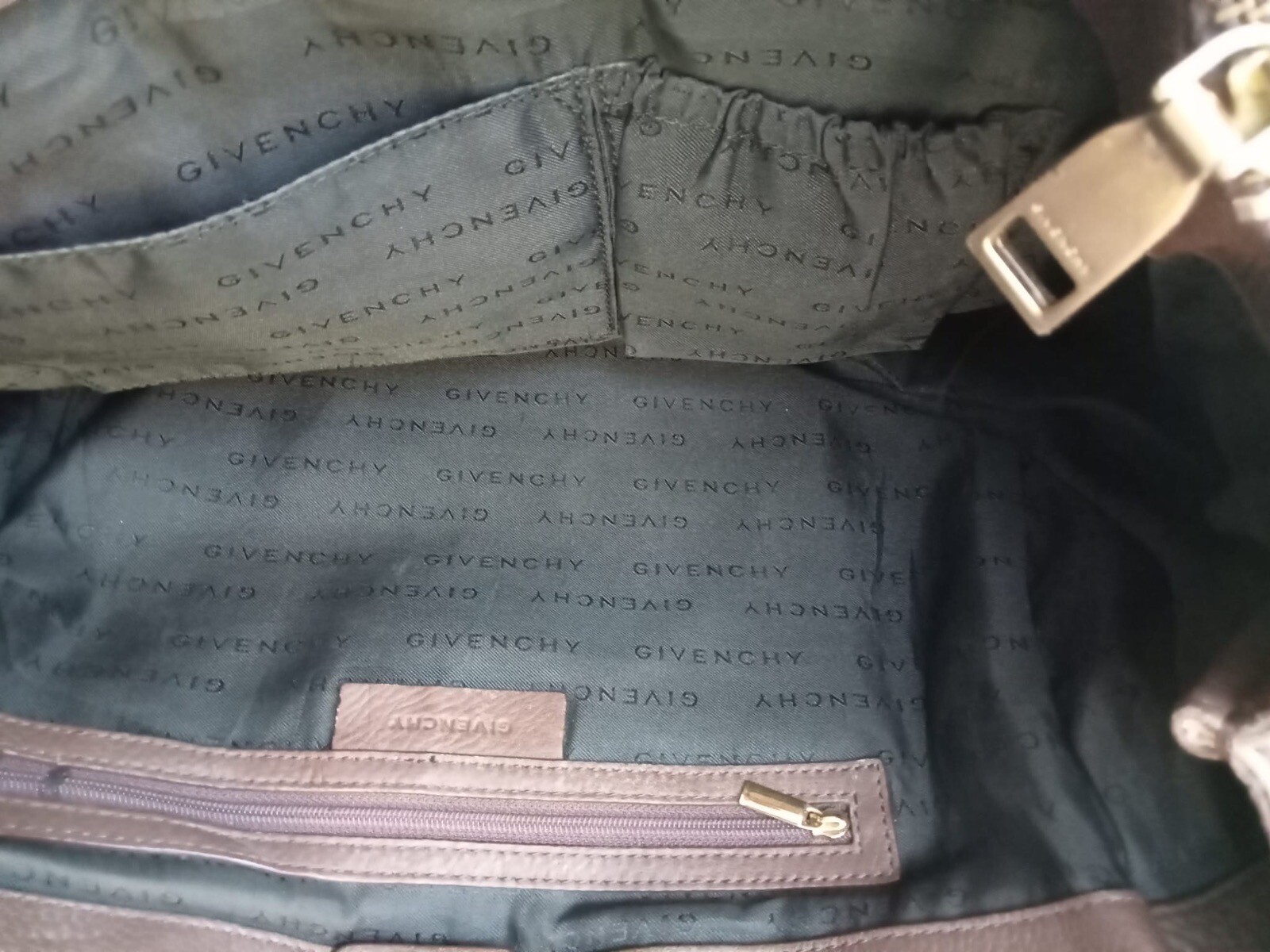 Givenchy Monogram Canvas Leather top handles tote Bag eBay