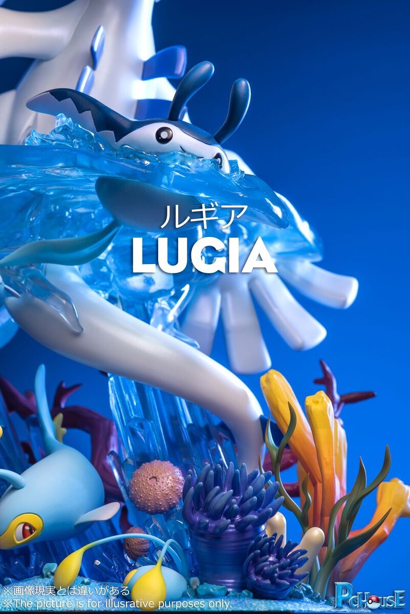 In Stock Lugia Figure Resin PC House Studio Model Statue Collect Original  GK