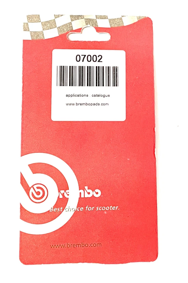 Pastiglie Freno Brembo Posteriori per MALAGUTI F 12 50 PHANTOM Twin disk 50 98> - Image 2 of 4