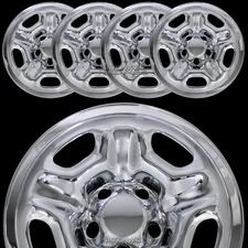 4 CHROME 05-15 Toyota Tacoma 15" Wheel Skins Hub Caps Tire Rim Covers Simulators