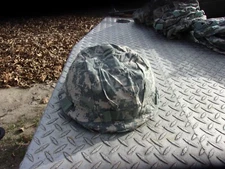 MILITARY SURPLUS ACH ADVANCED COMBAT HELMET COVER SMALL /MEDIUM ACU CAMO US ARMY