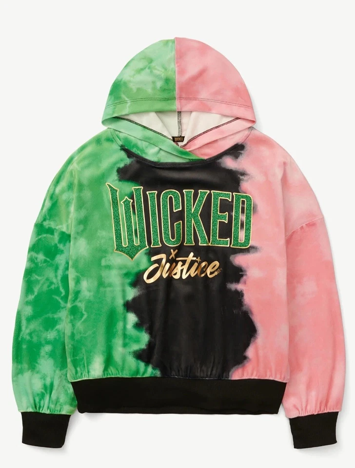 Conjunto de Jogger con Capucha Justice Girls Wicked Talla XS 5-6 Tie Dye Terciopelo SUPER Suave Nuevo con Etiquetas Foto 4 de 4