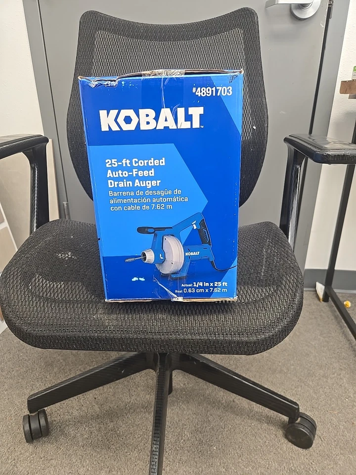 Kobalt KDA100 1/4-in dia -ft L Corded Auto Drain Auger for 3/4"- 2" Drains - Image 2 of 4