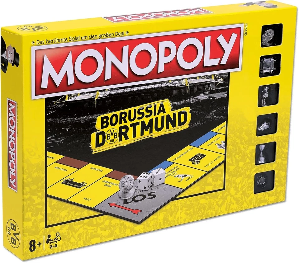 HASBRO BVB Monopoly Brettspiel von Mayboom (NEU) Sonderedition Rar Selten OVP