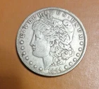 1884 P Morgan Silver Dollar VERY Nice