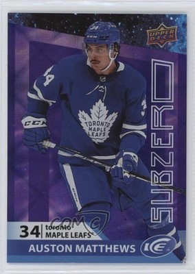 2021-22 Upper Deck Ice Sub Zero Auston Matthews #SZ-11 18m3