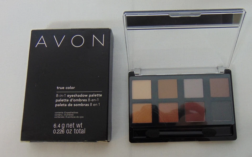 NOT SO NEUTRAL E901 Avon True Color 8-in-1 Eyeshadow Palette New 0.226 Oz - Image 4 of 4