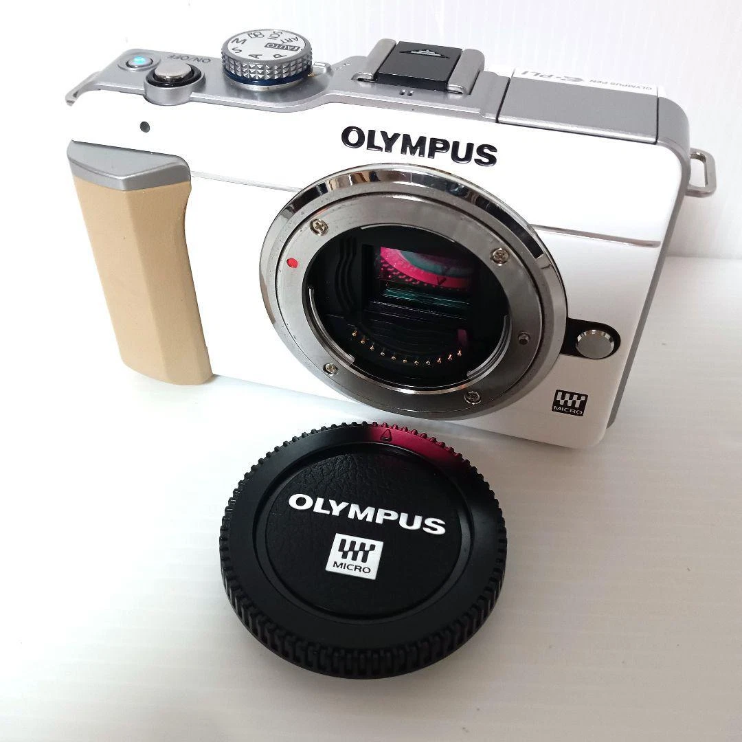 186000 現状品 OLYMPUS オリンパス ミラーレス一眼レフカメラ E-PL1  [241223HM180159] OLYMPUS ミラーレス一眼 PEN E-PL1