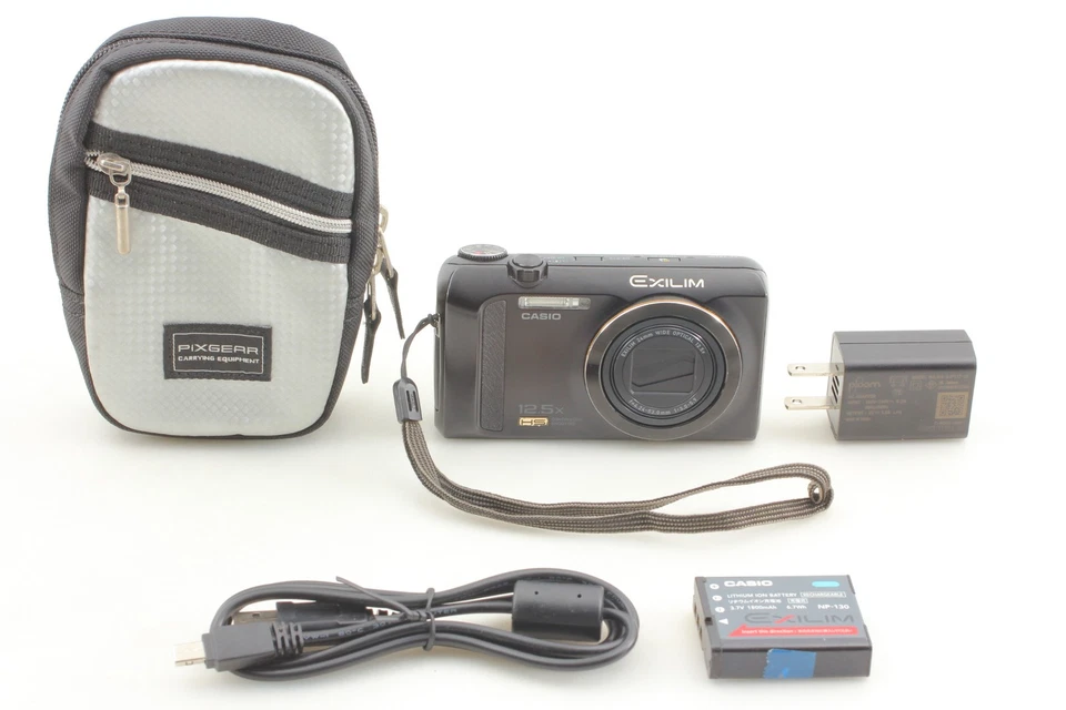 English OK! [Near MINT] CASIO EXILIM EX-ZR200 Compact Digital Camera FROM JAPAN - Image 2 of 4