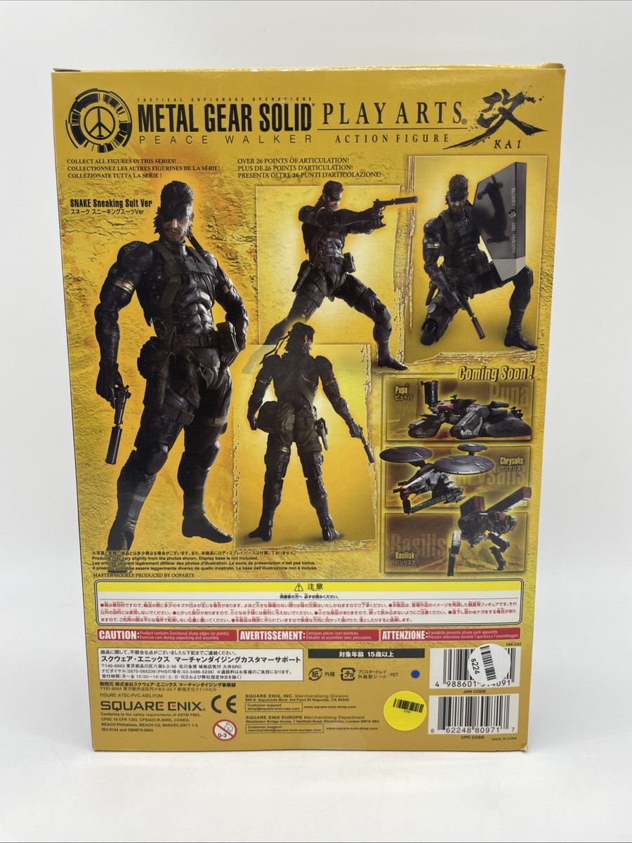 Metal Gear Solid Peace Walker Square Enix Play Arts Kai Snake Suit