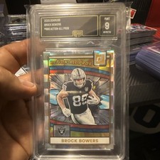 Panini 2025 Donruss Action All-Pros Brock Bowers #AAP-BBO Raiders GMA 9