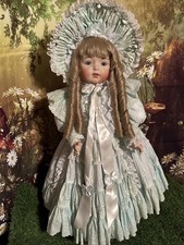 Gorgeous K R 26 Inch Bisque Head Composition Body Antique German Replica Doll