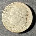1950-D Roosevelt Dime (Circulated) - (#1063) Very Fine Condition