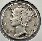 1944S  Mercury Dime - 82 Years Old!!  ☆Great Way To BUY SILVER☆