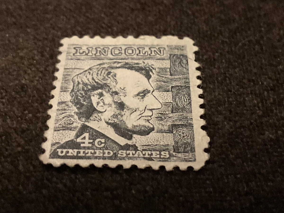 4 Cent Lincoln Stamp In Used Us Stamps (1901-Now) for sale | eBay