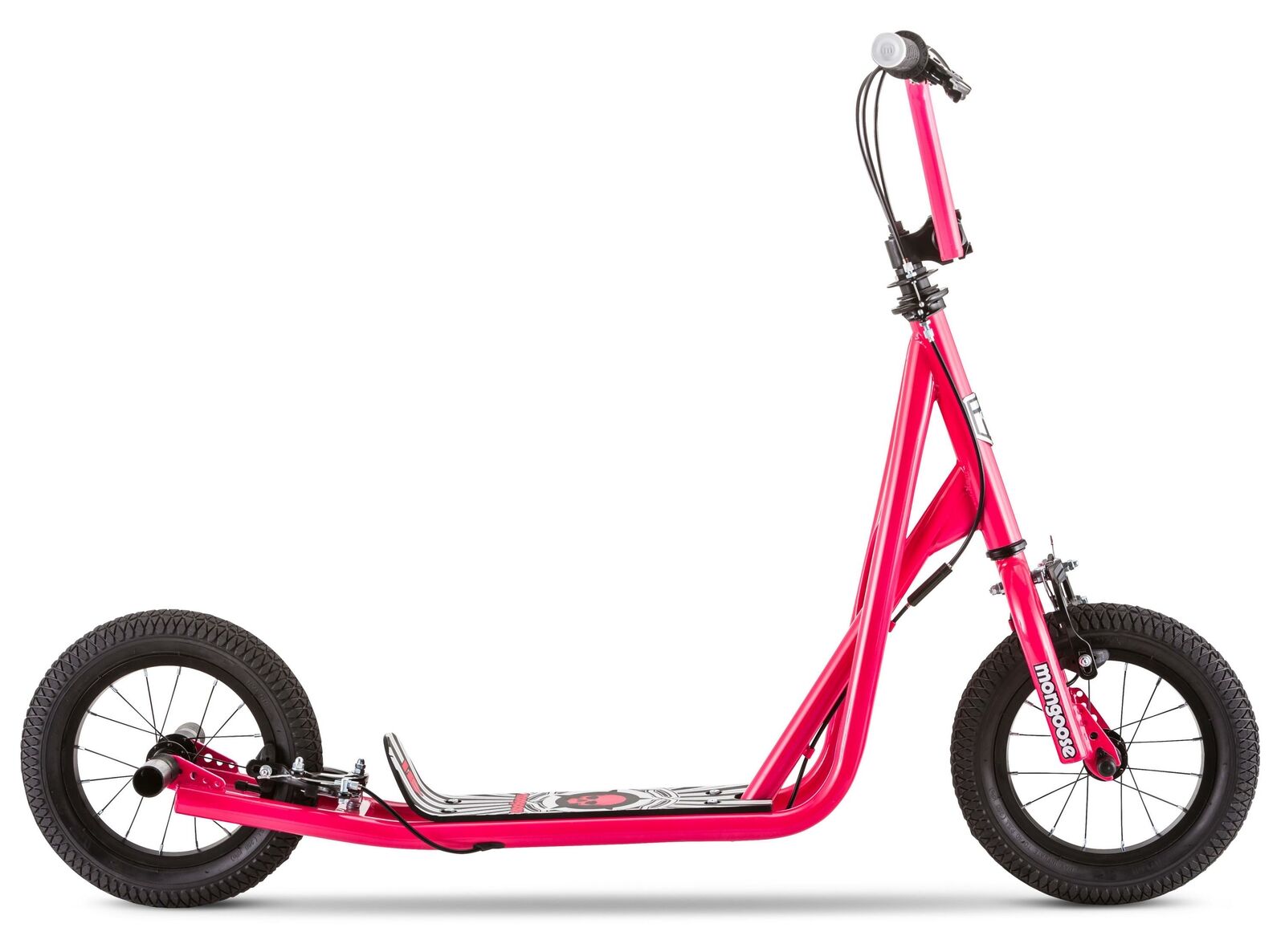 Mongoose Expo Scooter 12-inch wheels ages and air up Free Shipping Cheap Bargain Large special price !! Gift pink tires 6