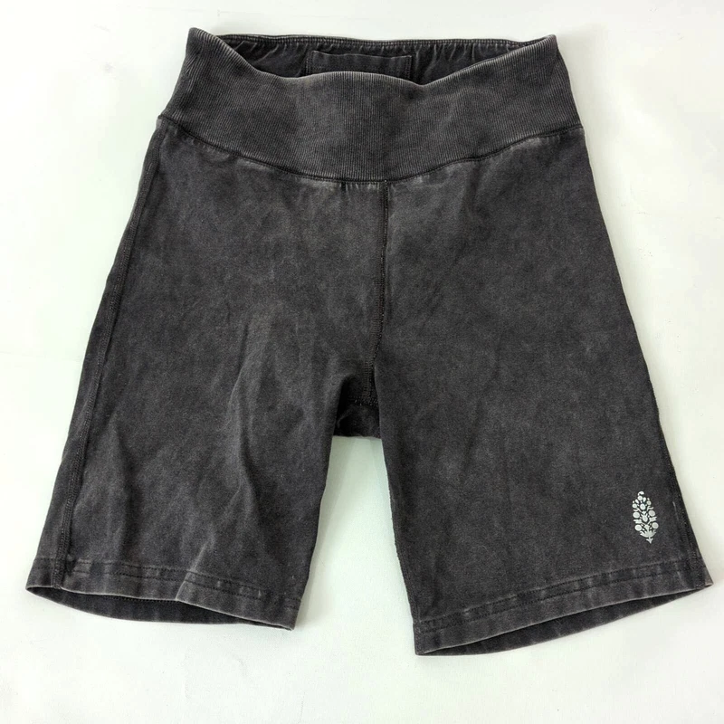 free-people-movement hot shot washed out biking shorts