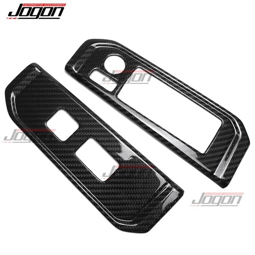 Dry Carbon Window Lift Panel Trim Cover For Toyota Land Cruiser LC300 J300 2022+ - Picture 9 of 9