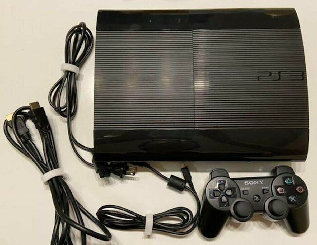 PS3 Super Slim 250GB PlayStation3 CECH-4000B Used JP ver. *No Box