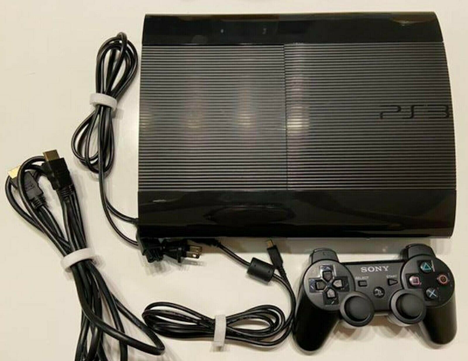 PS3 Super Slim 250GB PlayStation3 CECH-4000B Console Used in Japan