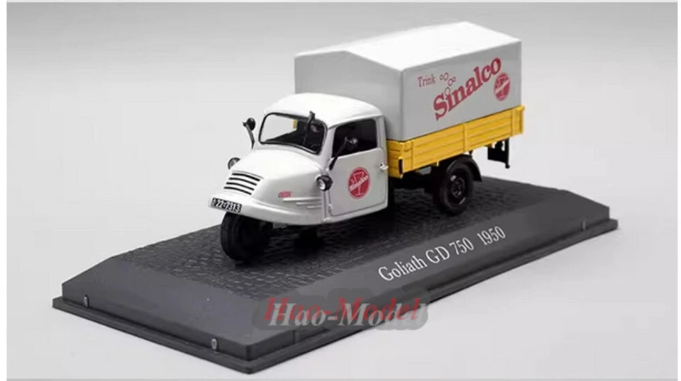 1:43 ATLAS Goliath GD750 new energy Alloy Car Model Collection birthday Gifts - Image 4 of 4