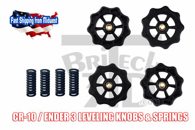 Bed Leveling Nuts Springs For Creality Ender 3 Pro CR-10 V2, M4