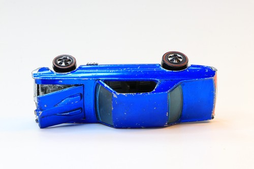 1967 Hot Wheels Redline Custom Cougar Blue Diecast Car Mattel HK Vintage Rare - Picture 11 of 16