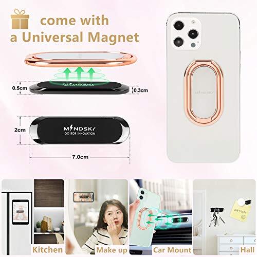 Phone Ring Holder Finger Kickstand Retractable 360°Rotation Ultra-Thin Cell - Picture 7 of 7