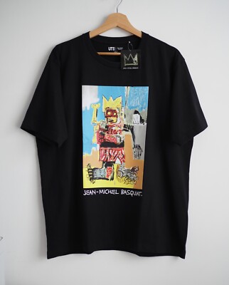 Jean Michael Basquiat Art Uniqlo Graphic Men s T Shirt Medium