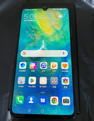 Huawei Mate 20 X -256 GB, 8GB RAM Midnight Blue (Unlocked) 4G Original Screen - Bild 2 von 4