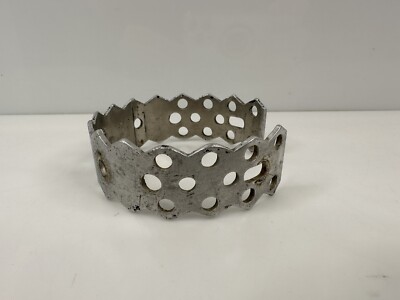 Vintage 1990's Crupi BMX Racing Mini Round Pedal Cage Silver USA
