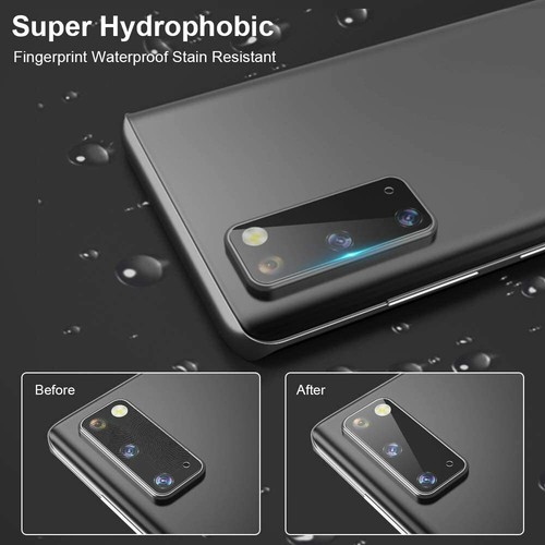 Samsung Galaxy S21 S22 S23 S24 S25 Camera Lens BLACK Tempered Glass Protector - Picture 21 of 54